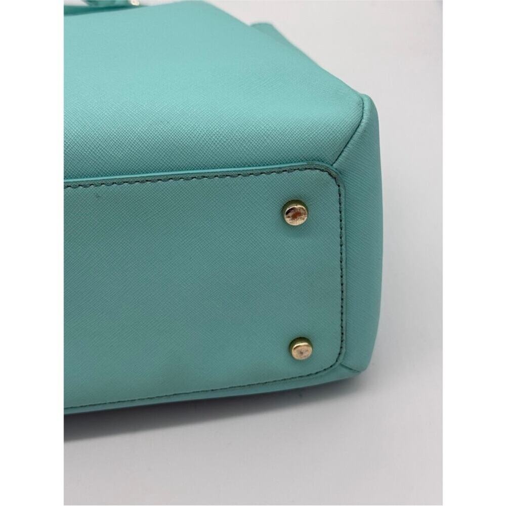 Kate Spade New York Cape Drive Lynnie Tote, beautiful Tiffany blue, EUC - Picture 10 of 15